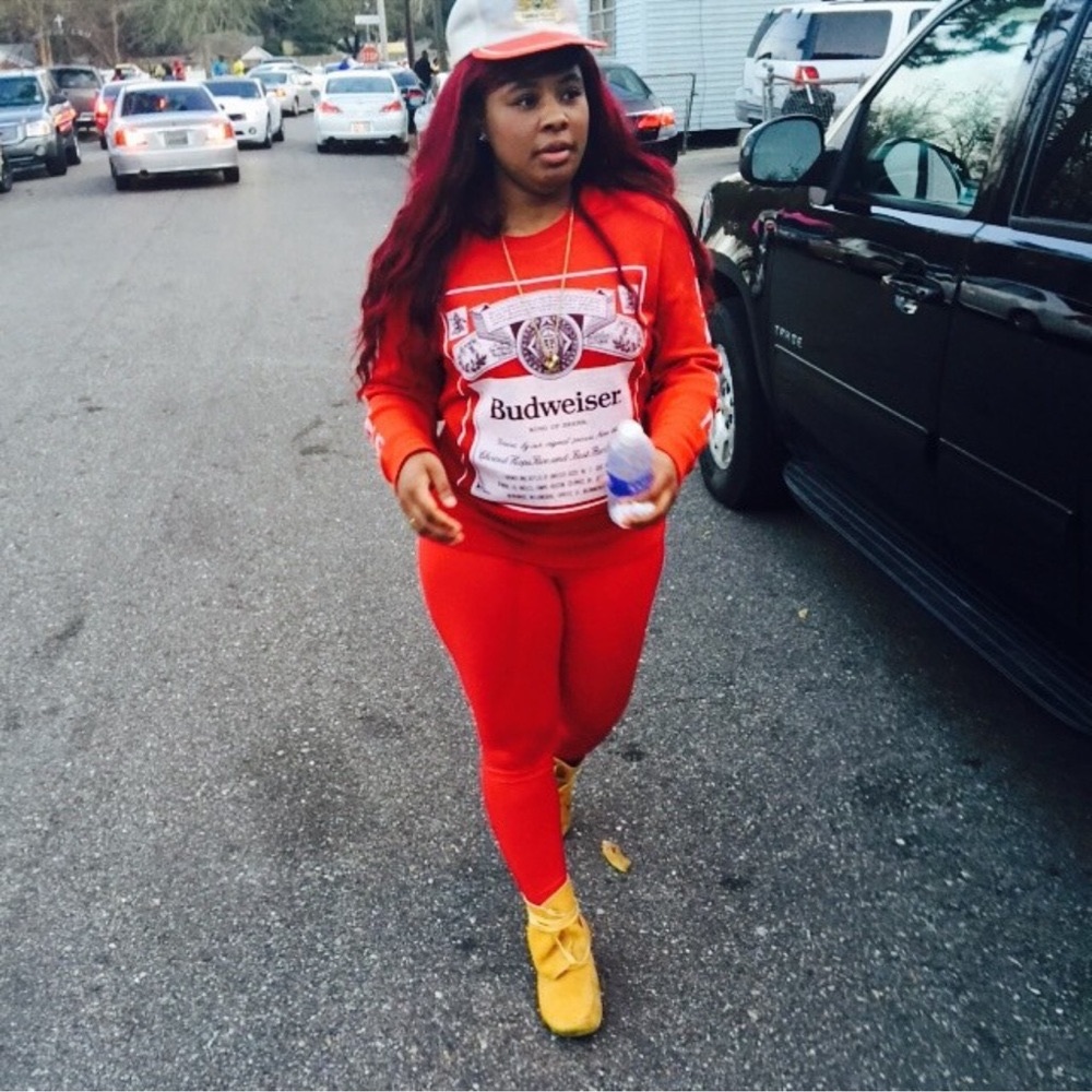 Budweiser junk food sweater